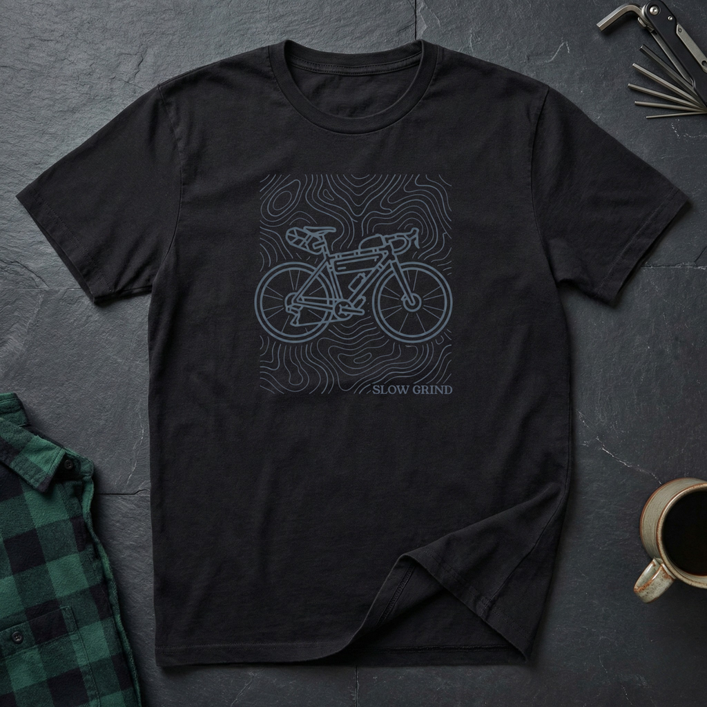 SLOW GRIND BIKE TOPO T-Shirt