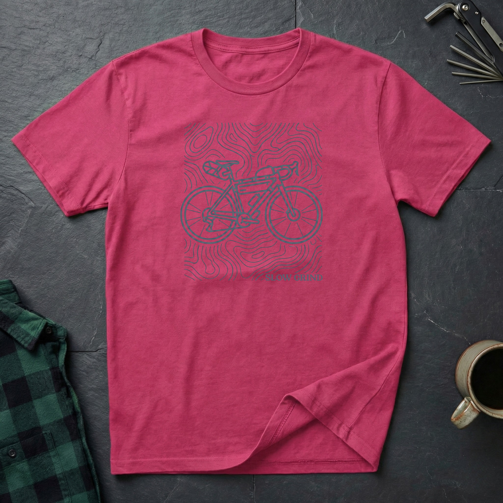 SLOW GRIND BIKE TOPO T-Shirt