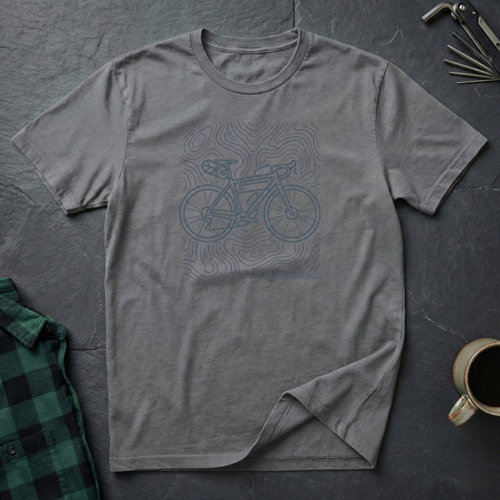 SLOW GRIND BIKE TOPO T-Shirt